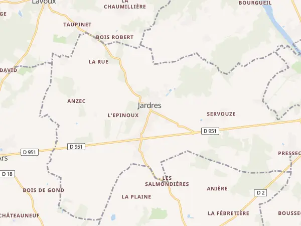 Plan de Jardres