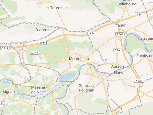 Plan de Montréjeau