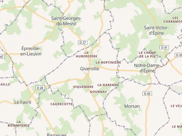 Plan de Giverville