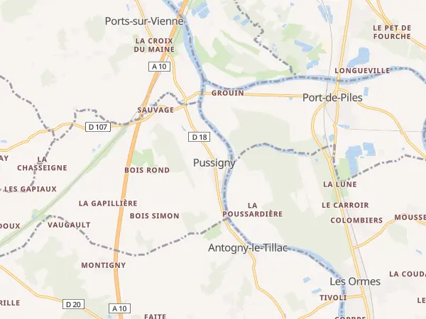 Plan de Pussigny