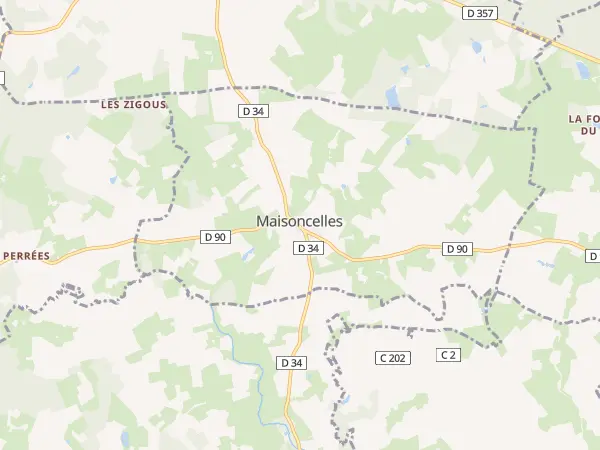 Plan de Maisoncelles