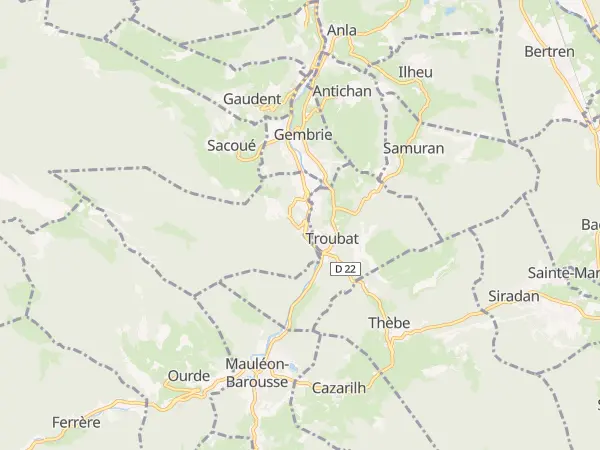 Plan de Bramevaque