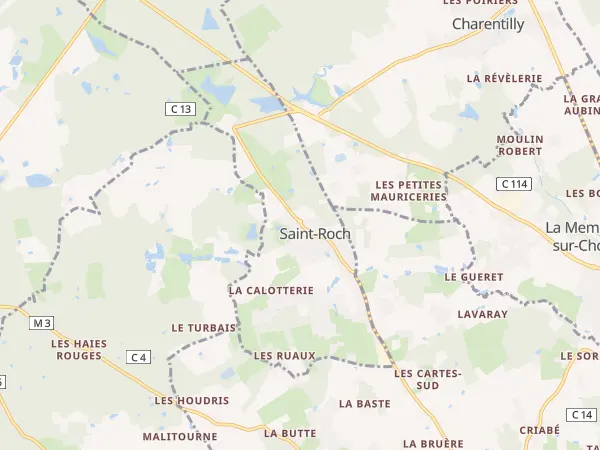 Plan de Saint-Roch