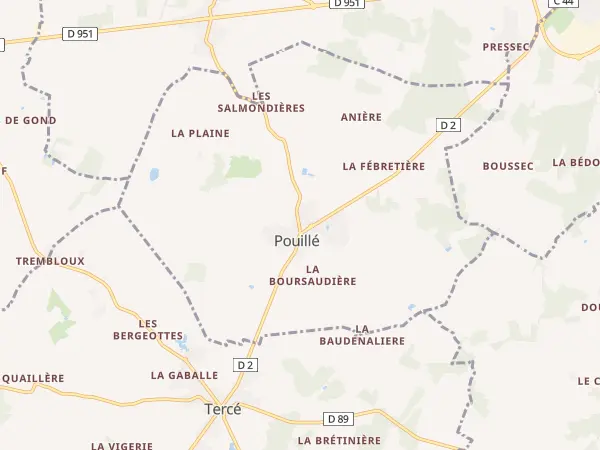 Plan de Pouillé