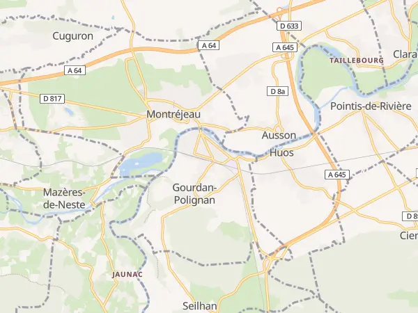 Plan de Gourdan-Polignan