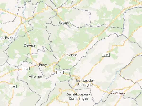 Plan de Lalanne