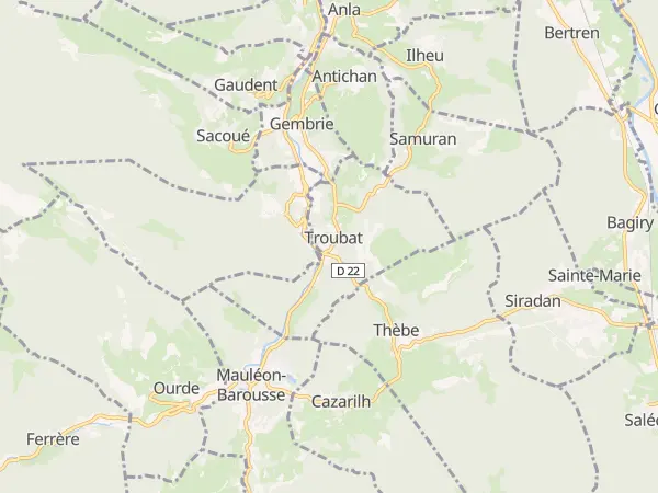 Plan de Troubat