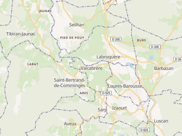 Plan de Valcabrère