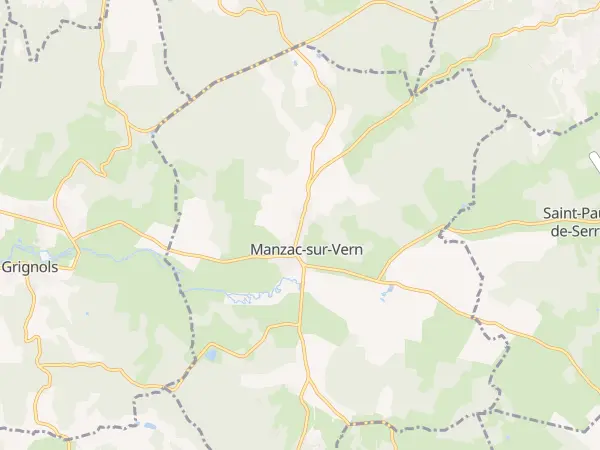 Plan de Manzac-sur-Vern