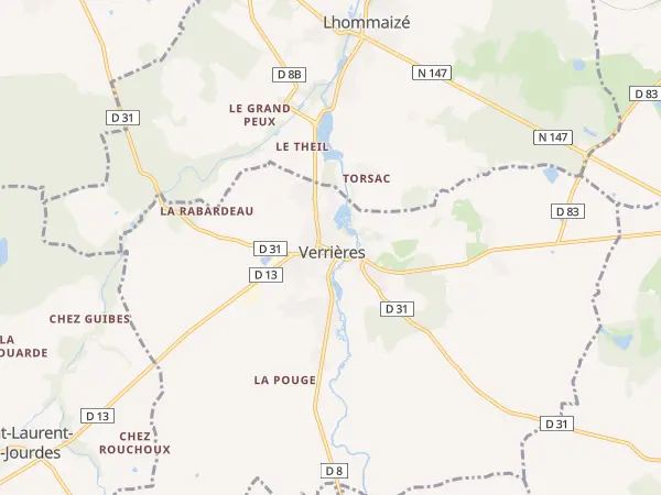 Plan de Verrières