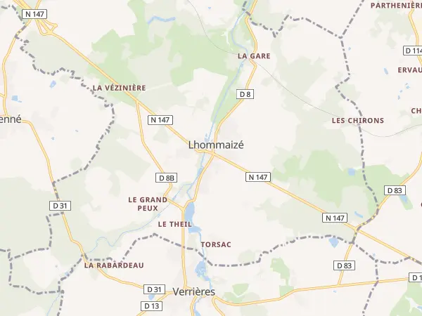 Plan de Lhommaizé