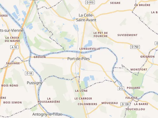Plan de Port-de-Piles