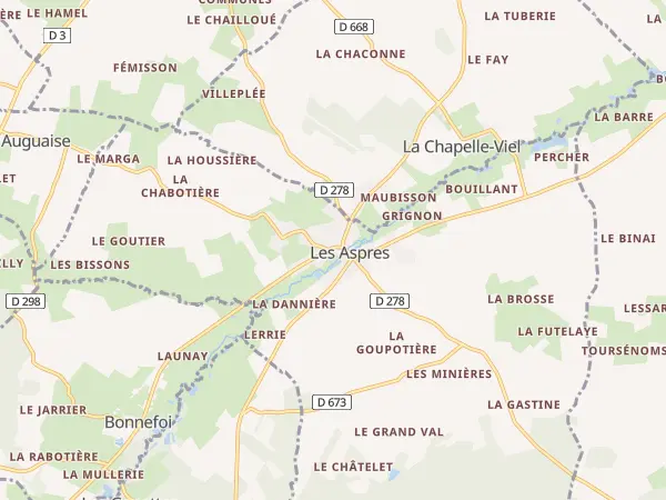 Plan des Aspres