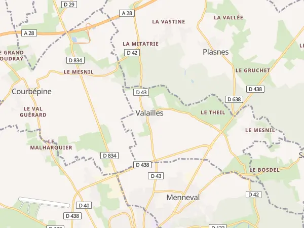 Plan de Valailles
