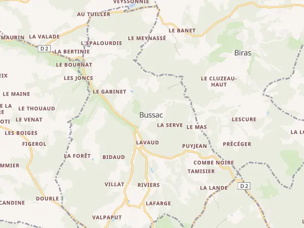 Plan de Bussac