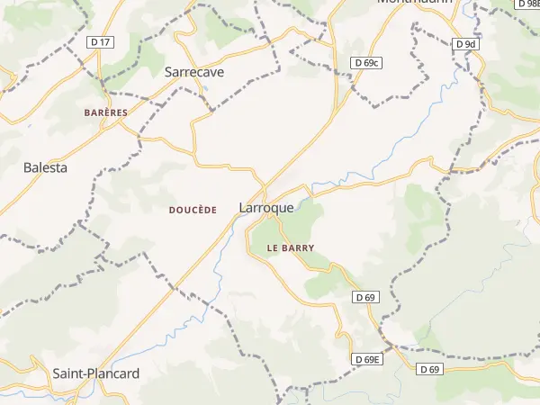 Plan de Larroque