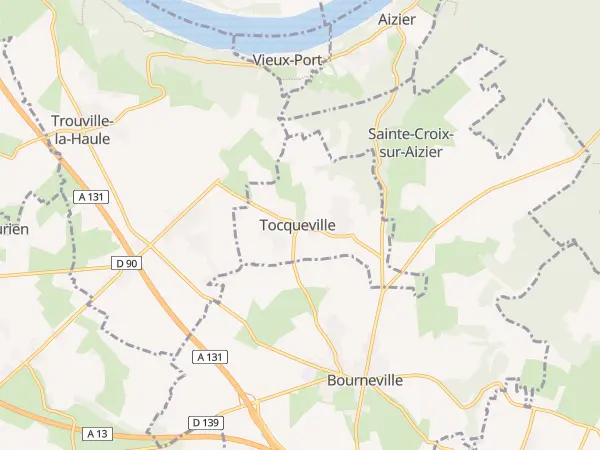 Plan de Tocqueville