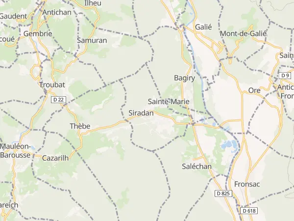 Plan de Siradan