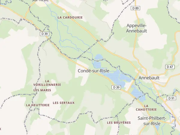 Plan de Condé-sur-Risle