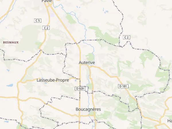 Plan de Auterive