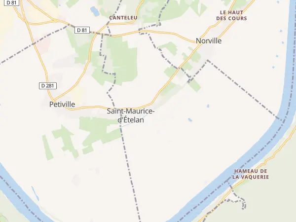 Plan de Saint-Maurice-d’Ételan