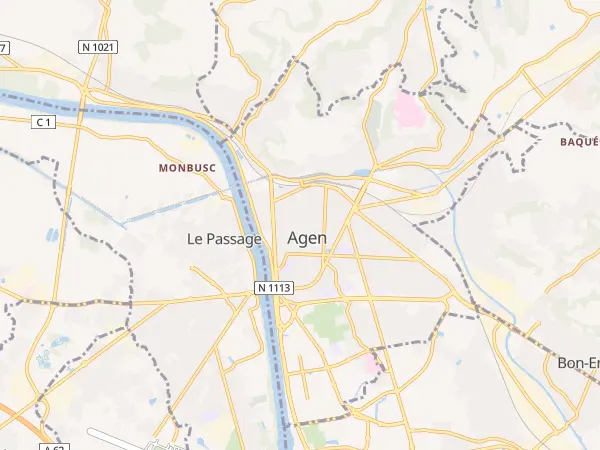 Plan de Agen