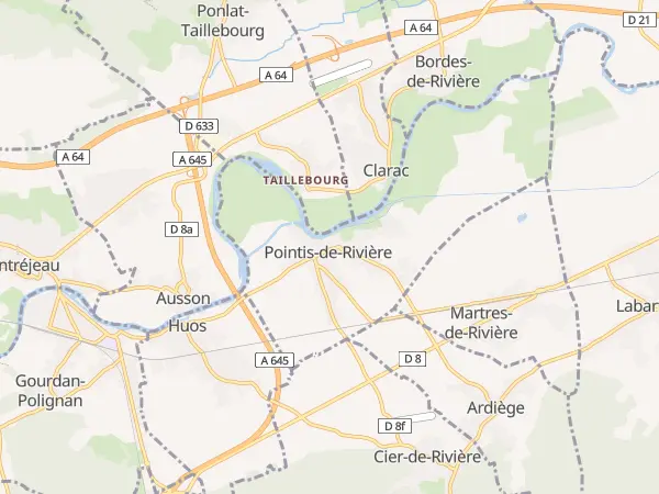 Plan de Pointis-de-Rivière