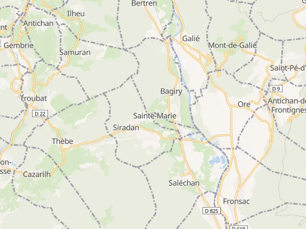 Plan de Sainte-Marie