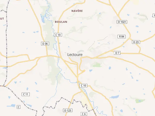 Plan de Lectoure