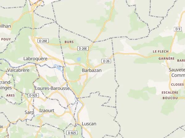 Plan de Barbazan