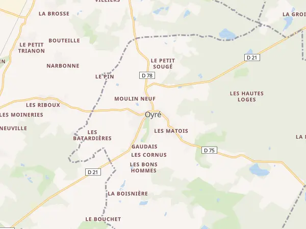 Plan de Oyré