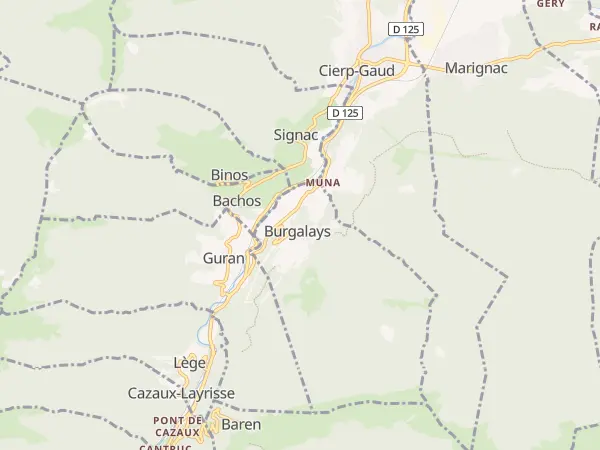 Plan de Burgalays
