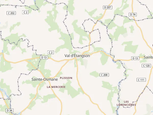 Plan de Val-d’Étangson