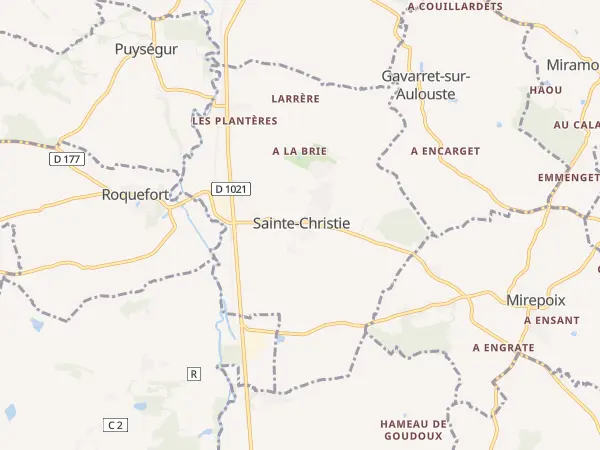 Plan de Sainte-Christie