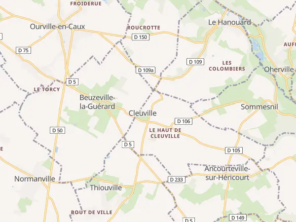 Plan de Cleuville