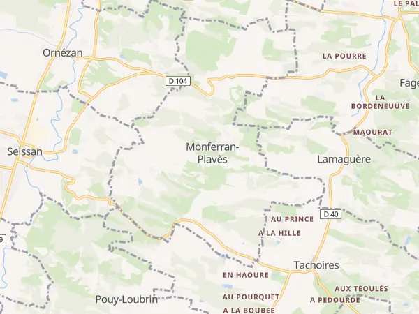 Plan de Monferran-Plavès