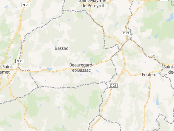 Plan de Beauregard-et-Bassac