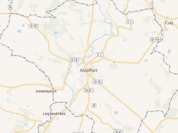 Plan de Astaffort