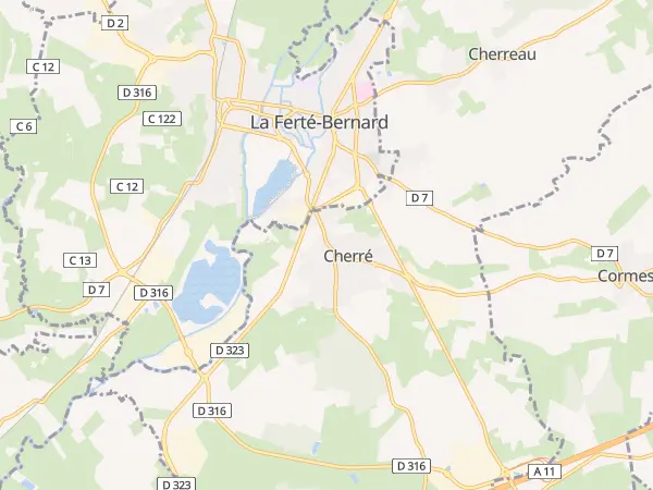 Plan de Cherré-Au