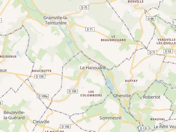 Plan du Hanouard
