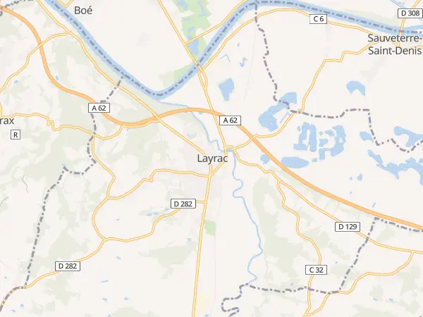 Plan de Layrac