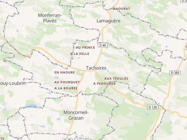 Plan de Tachoires