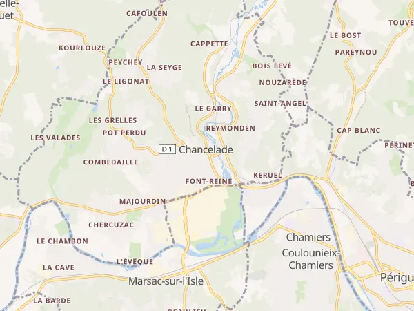 Plan de Chancelade
