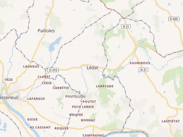 Plan de Lédat