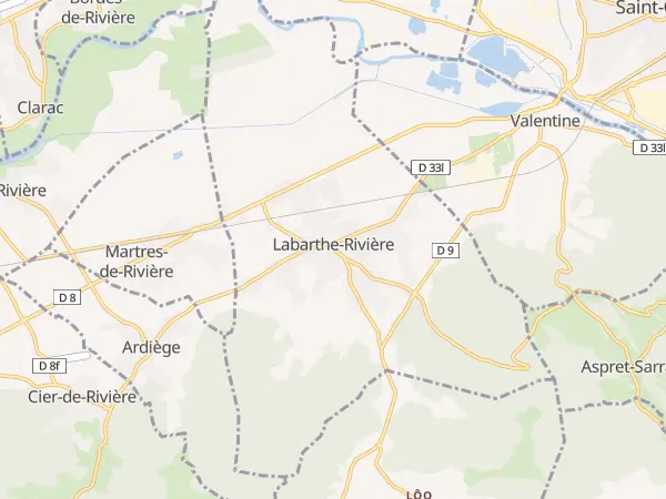 Plan de Labarthe-Rivière