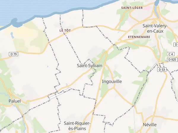 Plan de Saint-Sylvain