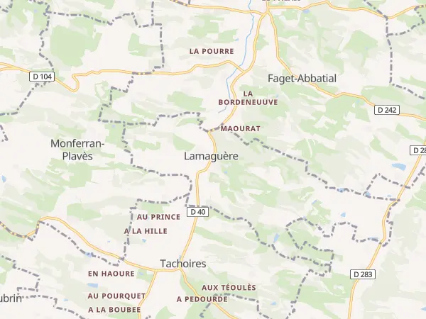 Plan de Lamaguère