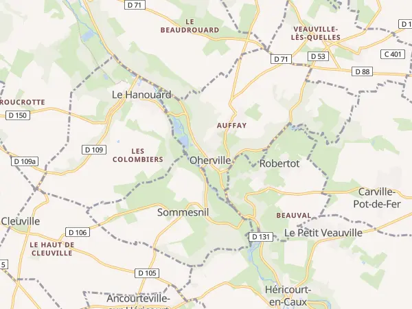 Plan de Oherville