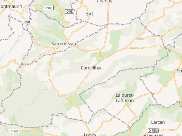 Plan de Cardeilhac