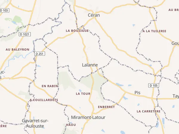 Plan de Lalanne